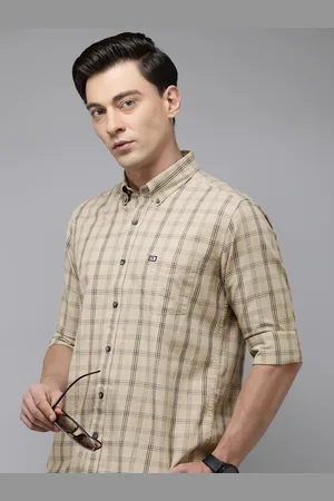 Arrow Pure Cotton Original Slim Fit Checked Casual Shirt