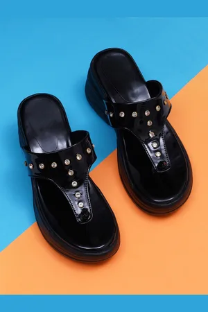Misto Women Embellished Flatform Heels