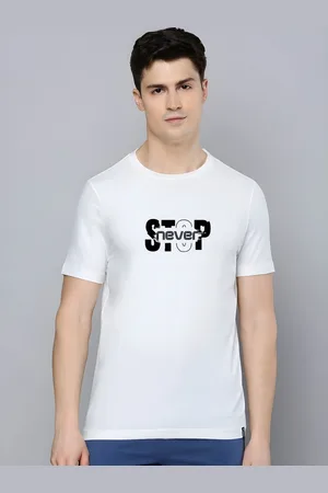 Moda Rapido Men Typography Printed Round Neck Cotton T-shirt