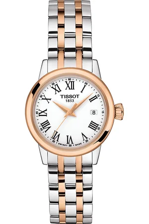 Tissot Women White & Silver-Toned Classic Dream Analogue Watch T1292102201300