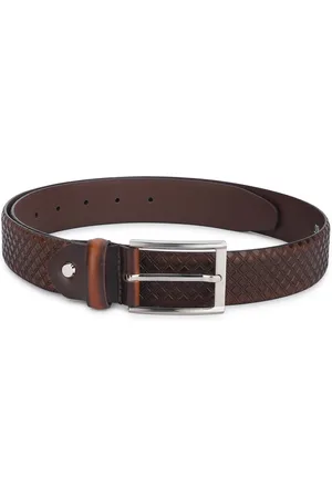 WROGN Men Textured Leather Formal Belt
