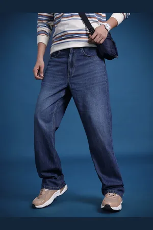 Roadster The Life Co. Men Flared Fit Pure Cotton Jeans