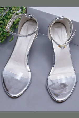 Misto Stiletto Heels with Buckles