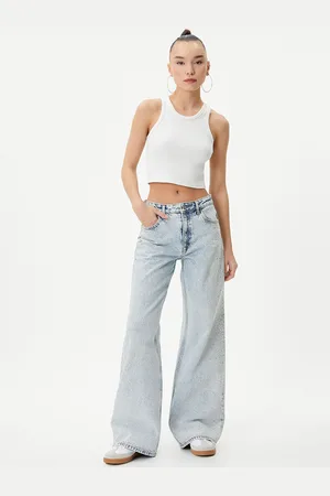 Koton Women Regular Fit Solid Jeans