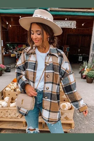 HERE&NOW Women Original Tartan Checks Opaque Checked Casual Shirt