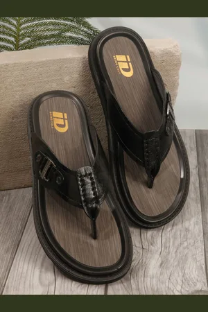 ID Men Leather Antibacterial Comfort Sandals