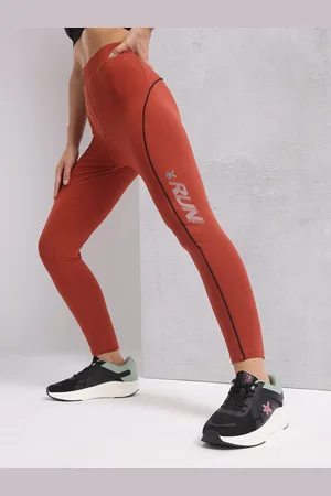 HRX Women Printed Rapid-Dry Running Tights