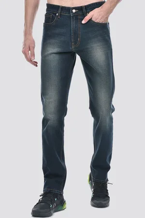 NUMERO UNO Men Mid-Rise Tapered Fit Mildly Distressed Light Fade Stretchable Jeans