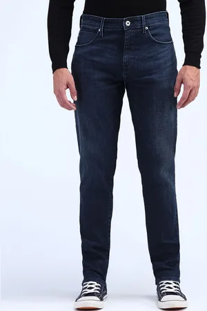 Flying Machine Men Tapered Fit Light Fade Cotton Jeans