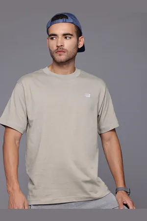 New Balance Pure Cotton Sports T-shirt with Embroidered Detail