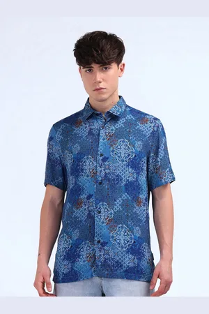 Flying Machine Men Floral Opaque Printed Casual Shirt