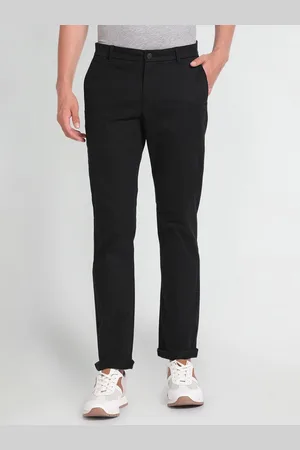 Arrow Men Low-Rise Casual Trousers