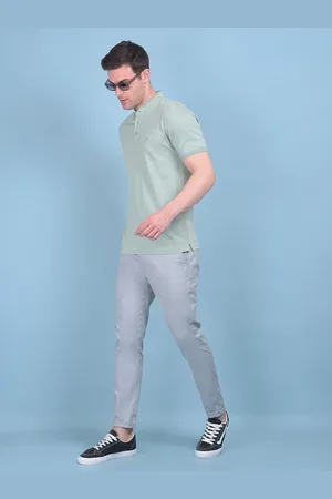 Crimsoune Club Polo Collar Slim Fit T-shirt