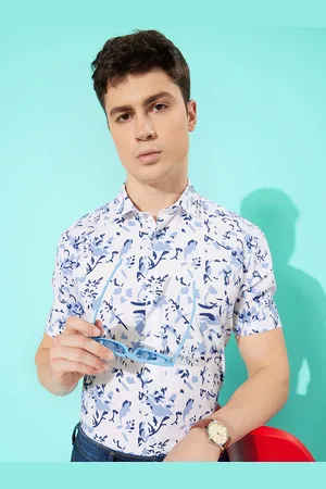 Mast & Harbour Men Pure Cotton Printed Casual Shirt