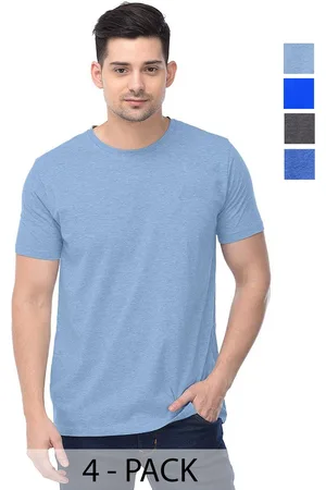 Color Capital Unisex Pack Of 4 Cotton T-Shirts