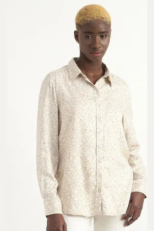Benetton Floral Printed Casual Shirt