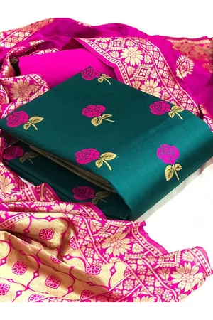 MORLY Banarasi Jacquard Unstitched Dress Material