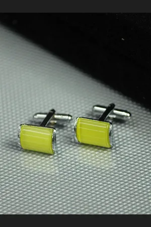 Tossido Men Solid Brass Metal Premium Cufflink