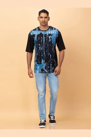 Being Human Men Printed Pockets T-shirt