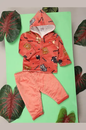 V-Mart Infants Pure Cotton T-Shirt With Pyjamas