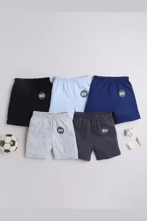EIO Infants Pack Of 5 Pure Cotton Shorts