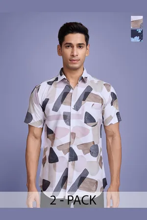 Moda Rapido Men Standard Floral Opaque Printed Casual Shirt