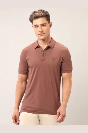 Ralph Lauren Men Brand Logo Polo Collar Pockets Slim Fit T-shirt