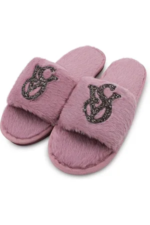 JENNA Women Printed Fur Room Slippers