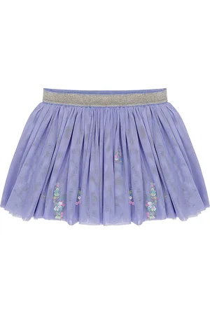 Mothercare Infant Girl Purple Sequin Mesh A-Line Skirt