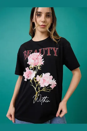 Mast & Harbour Women Printed T-shirt