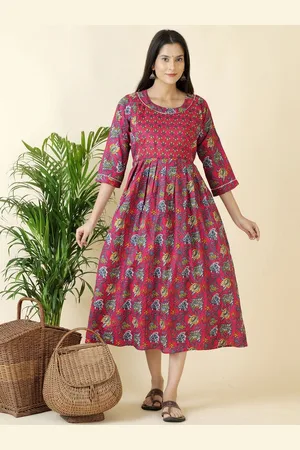 Moda Rapido Floral Print Fit & Flare Maxi Dress