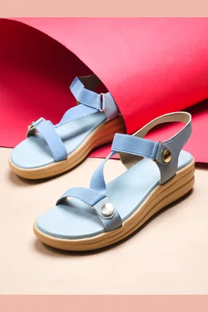 Mast & Harbour Women Open Toe Comfort Heel Sandals
