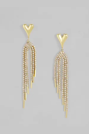 DressBerry Contemporary Drop Earrings