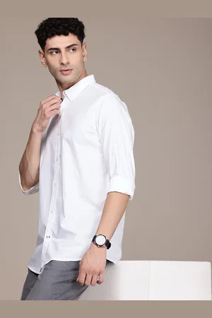 Nautica Pure Cotton Classic Fit Opaque Casual Shirt