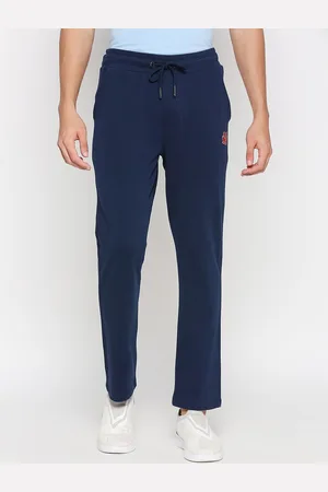 Being Human Men Mid-Rise Cotton Track Pants