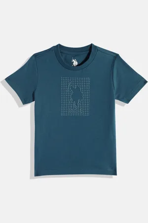 Ralph Lauren Boys Textured Pure Cotton T-shirt
