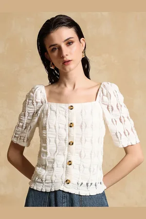 Kazo Women Self Design Luna Top