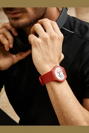 Fastrack Unisex White & Red Dead Pool Printed Analogue Watch 9915PP79