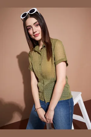 DressBerry Women Opaque Casual Shirt