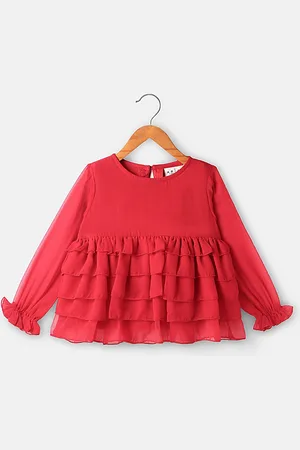ARIAS Polka Dot Print Georgette Cape Top