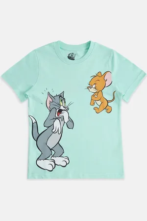 Pantaloons Boys Tom & Jerry Printed Cotton T-shirt