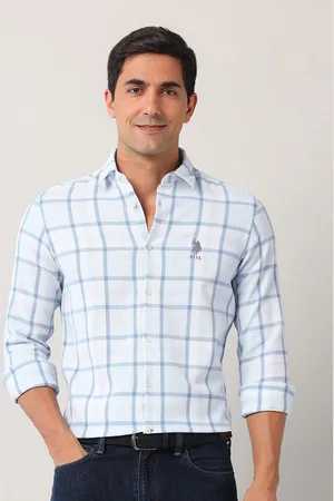 Ralph Lauren Men Classic Opaque Checked Casual Shirt