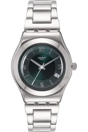 Swatch Irony Women Green Water Resistant Analogue Watch YLS468G