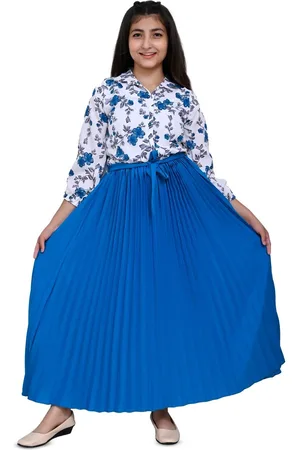 BAESD Girl Floral Print Maxi Midi Dress