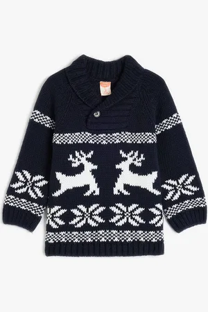 Koton Boys Self Design Pullover Sweater