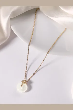 DressBerry Circular Shape Pendant with Chain