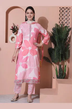 Stylee Lifestyle Printed Pure Cotton Unstitched Dress Material