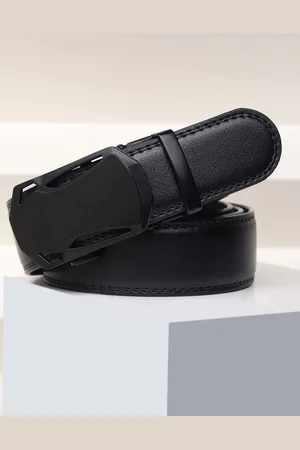 Mast & Harbour Men Black Formal Belt