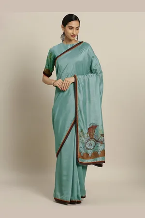HRITIKA Pure Georgette Saree