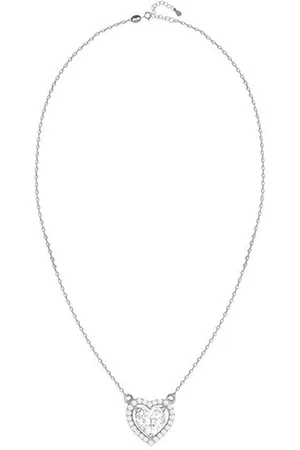 GIVA Sterling Silver Rhodium-Plated Necklace